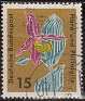 Germany 1961 Flora 15 Pfennig Multicolor Scott 858. Alemania 1961 858. Uploaded by susofe